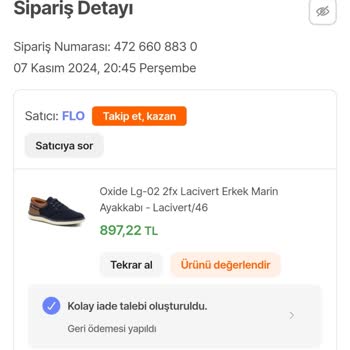 Yanlış Ürün Gönderimi Ve İade Kuponu Sorunu