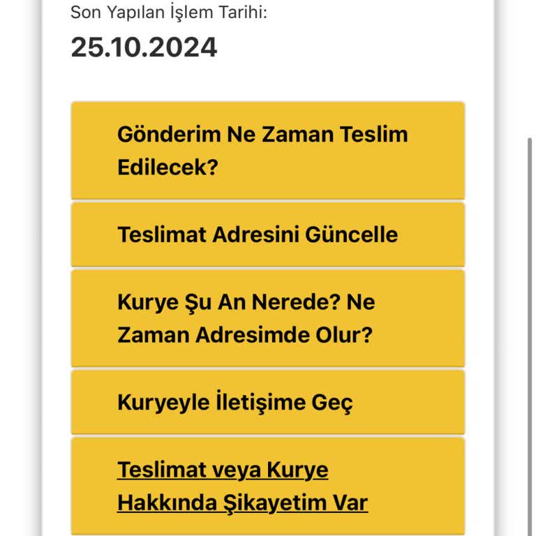 AGT Kurye'nin E-imza Teslimatındaki Gecikmesi Ve İletişim Sorunları
