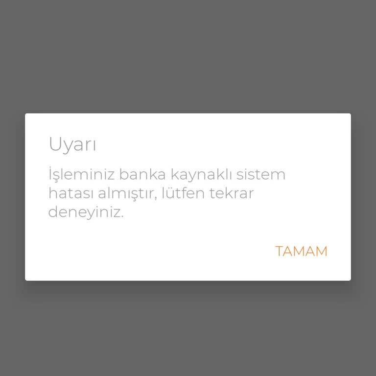Tosla Dijital Kartla Ödeme Sorunu: Çözüm Bekliyorum