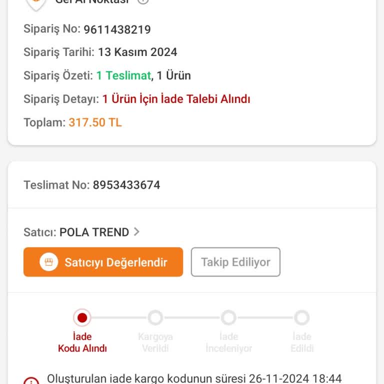 Kargo Teslimatı Ve İletişim Sorunu