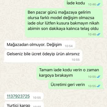 Yanlış Ürün Ve İade Sorunu: Müşteri Mağduriyeti