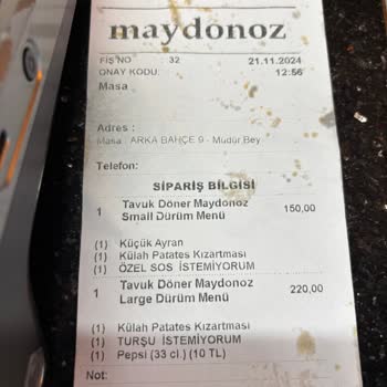 Tuzla Şubesinde Dikkatsiz Sipariş Hazırlama