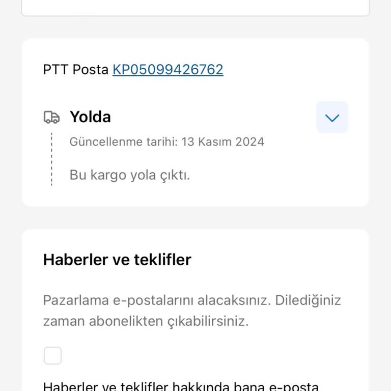 Yanıltıcı Kargo Takip Kodu Ve Ulaşılamayan Destek
