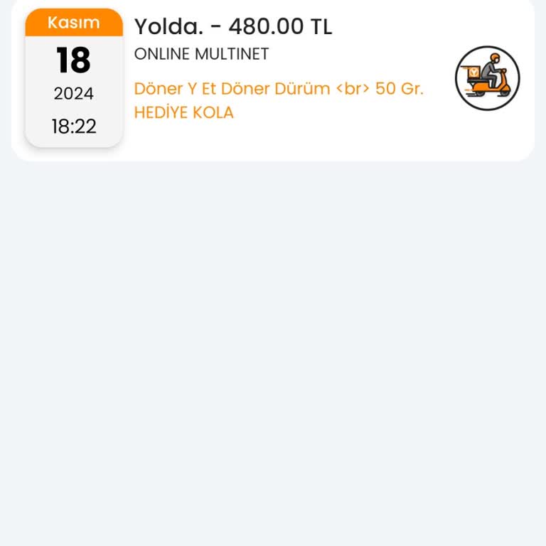 Siparişin Gelmemesi Ve Belirsizlik