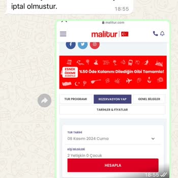 GAP Turu İptali Ve İade Sorunu