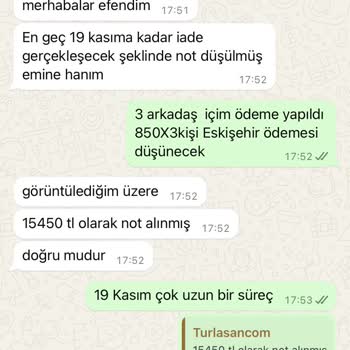 GAP Turu İptali Ve İade Sorunu