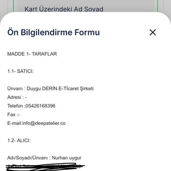 İade Sürecinde Şeffaflık Eksikliği Ve Yanıltıcı Bilgilendirme