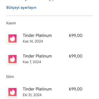 Bilgim Dışında Yapılan Tinder Abonelik Kesintileri