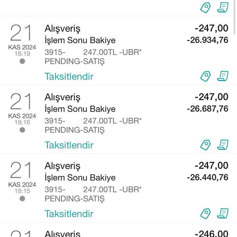 Uber'de İptal Ücretleri Ve İade Sorunu