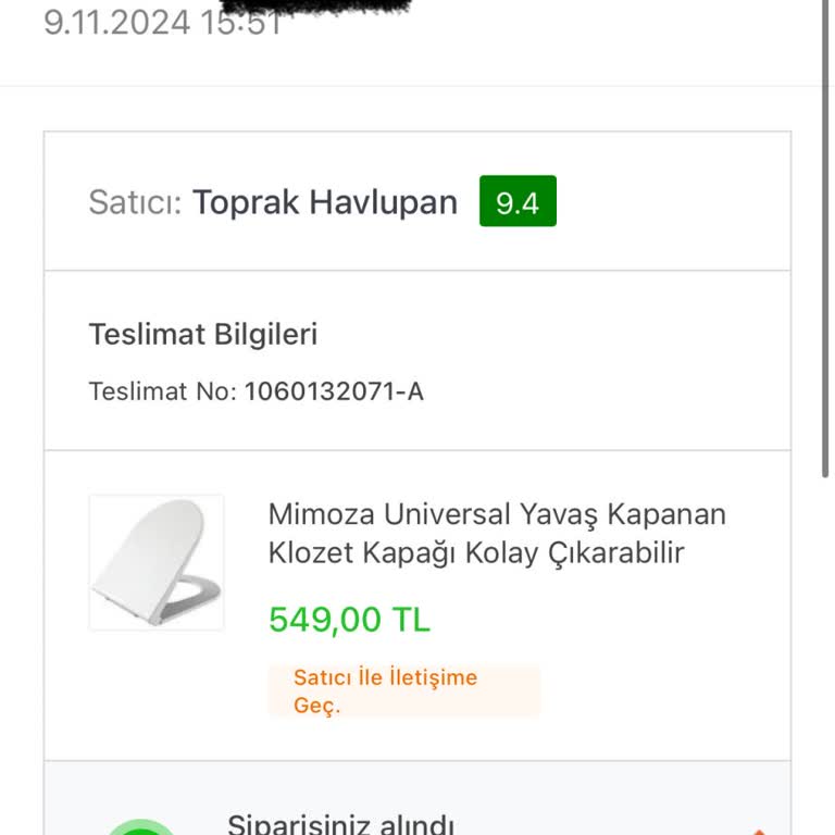 Koçtaş Sipariş İptali Ve Kargolama Sorunu