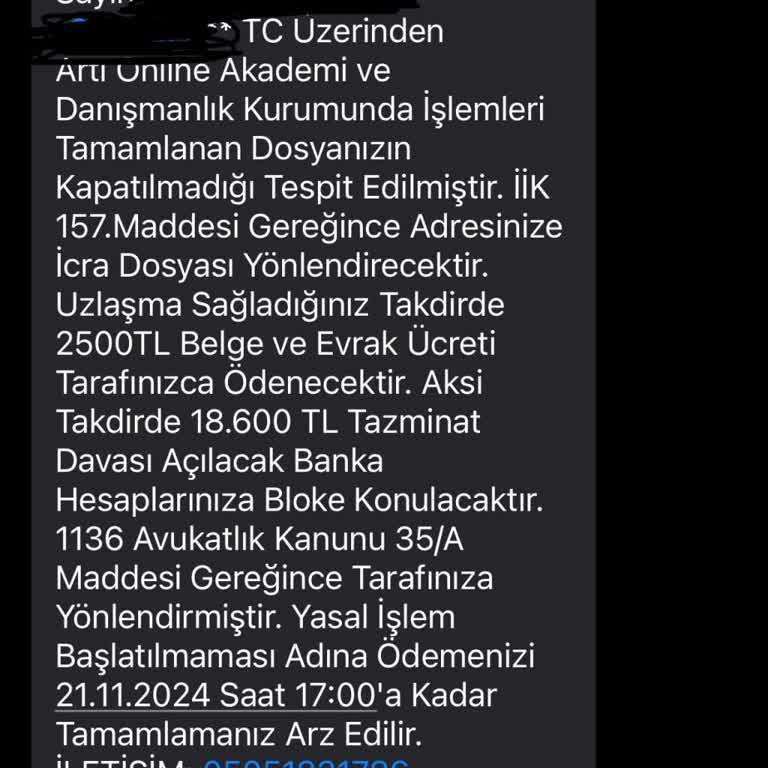 Geçersiz Sertifika Ve Haksız Ödeme Talebi