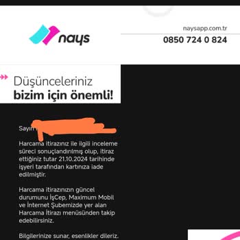 Nays Ve İş Bankası Arasında Kayıp Para İadesi