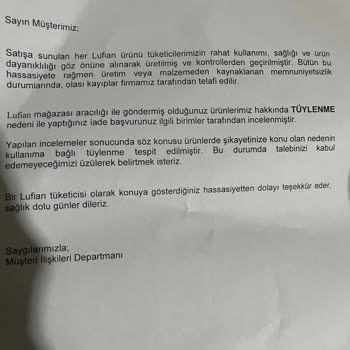 Lufian Montumda Tüylenme Ve Solma Sorunu