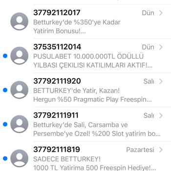 Vodafone Üzerinden Gelen Bahis Mesajlarıyla Mücadele