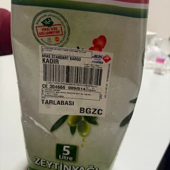 Hasarlı Zeytinyağı Teslimatı Sorunu