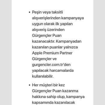 Gürgençler'de Kullanılamayan Puanlar Ve Müşteri Hizmetleri İlgisizliği