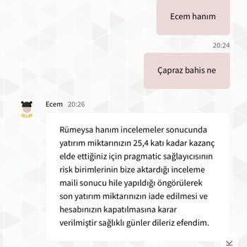 Hesap İncelemesi Ve Kapanma Tehdidiyle Karşılaştım