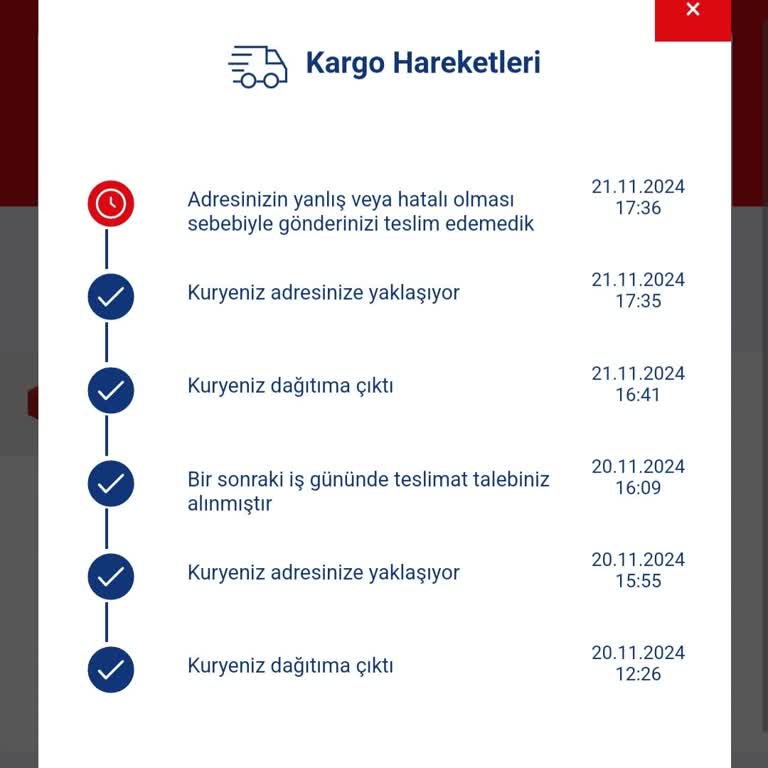 Yanlış Adres Gerekçesiyle Kargo Teslim Edilemiyor!