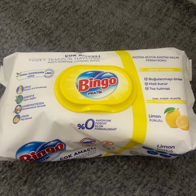 Limonlu Temizlik Havlusu: Çürük Elma Kokusu Şoku