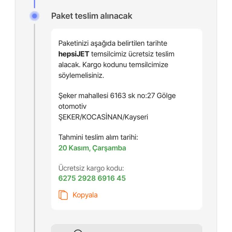Premium Üyelikte İade Kargosunun Alınmaması