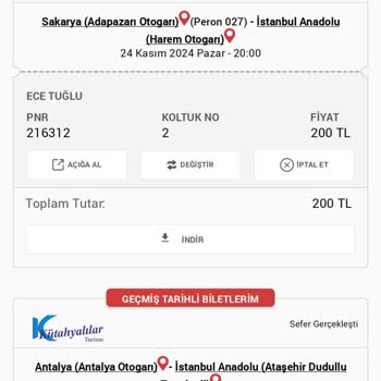 Obilet'te Fazladan Ücret Çekimi Ve Bilet Sorunu