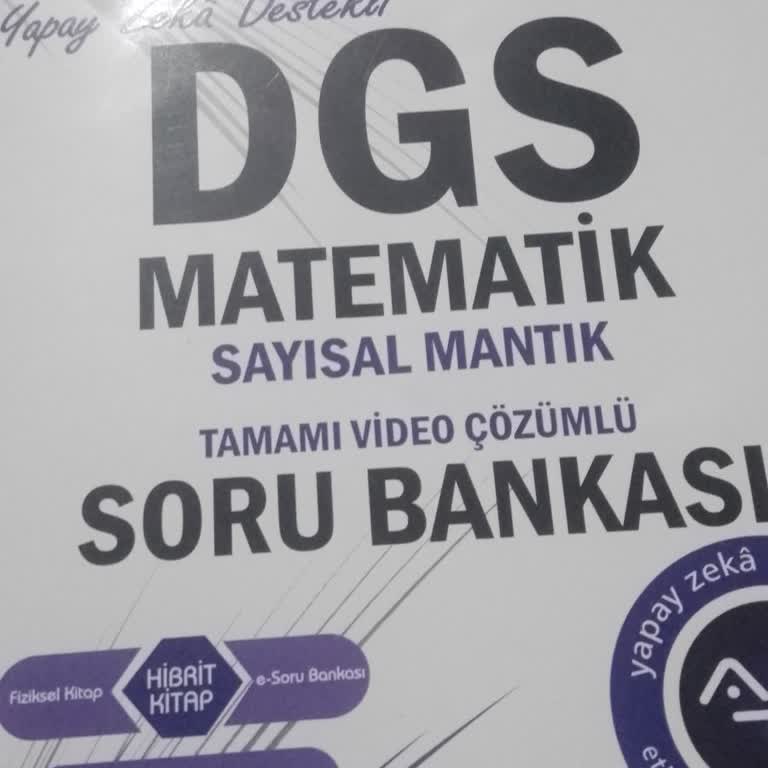 Pegem Yayınları'ndan Aldığım Kitapta Video Çözümler Eksik