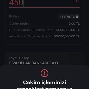 Paribu'da Hediye Para Çekme Sorunu
