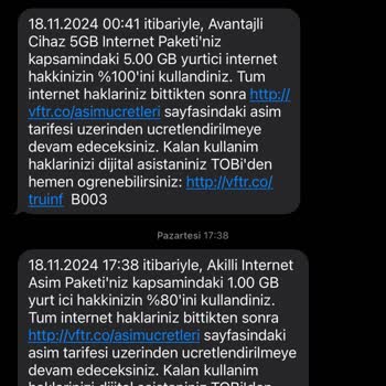 Hızla Tükenen İnternet Kotası Sorunu