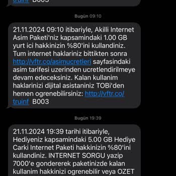 Hızla Tükenen İnternet Kotası Sorunu