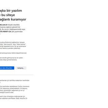 Gıbırnet İle Yaşanan Erişim Ve Destek Sorunları
