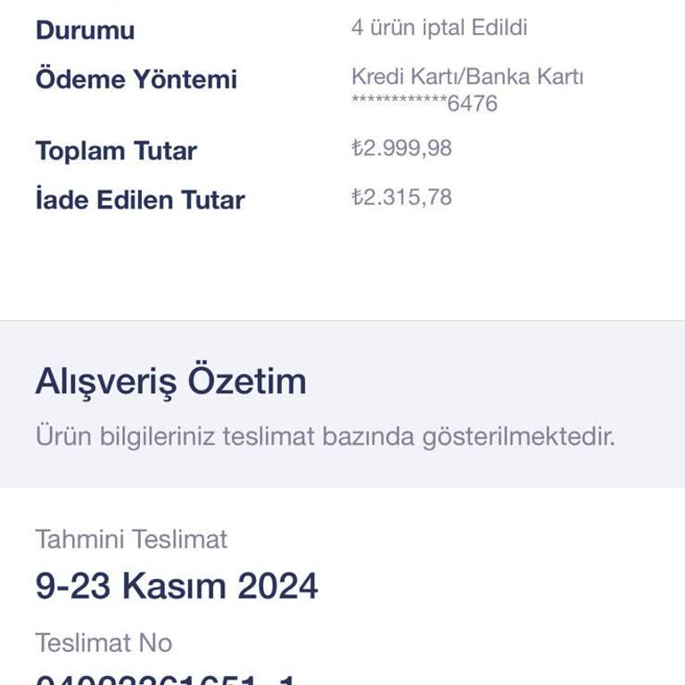 Kampanya Ürünü İptali Ve Fiyat Artışı Mağduriyeti