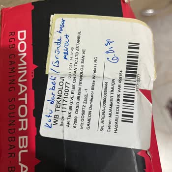 Yanlış Adres, Hasarlı Ürün Ve Müşteri Hizmetleri Sorunu