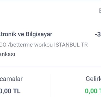 Betterme İzinsiz Kart Çekimleriyle Mağduriyet