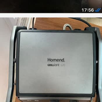 Homend Grilliant 1320 Model Tost Makinesi Ve Müşteri Hizmetleri Sorunu