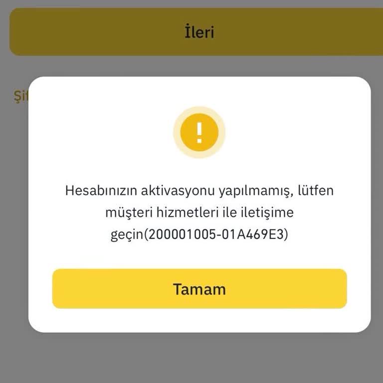 Binance Hesabına Erişemiyorum: Aktivasyon Sorunu Ve Müşteri Hizmetleri Çıkmazı