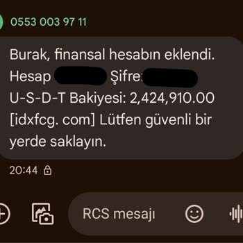 Kişisel Bilgilerimin İhlali Ve Yetkisiz Mesaj Gönderimi