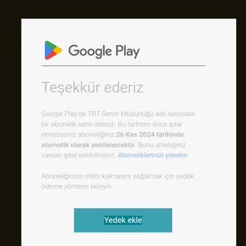 Premium Üyelik Ücreti Ödendi, Hizmet Alınamadı