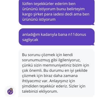 Kayıp Kargo Ve Yetersiz Destek