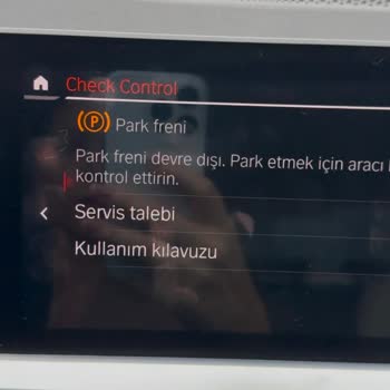 BMW G20 Elektronik Arızaları: Park Freni Sorunu