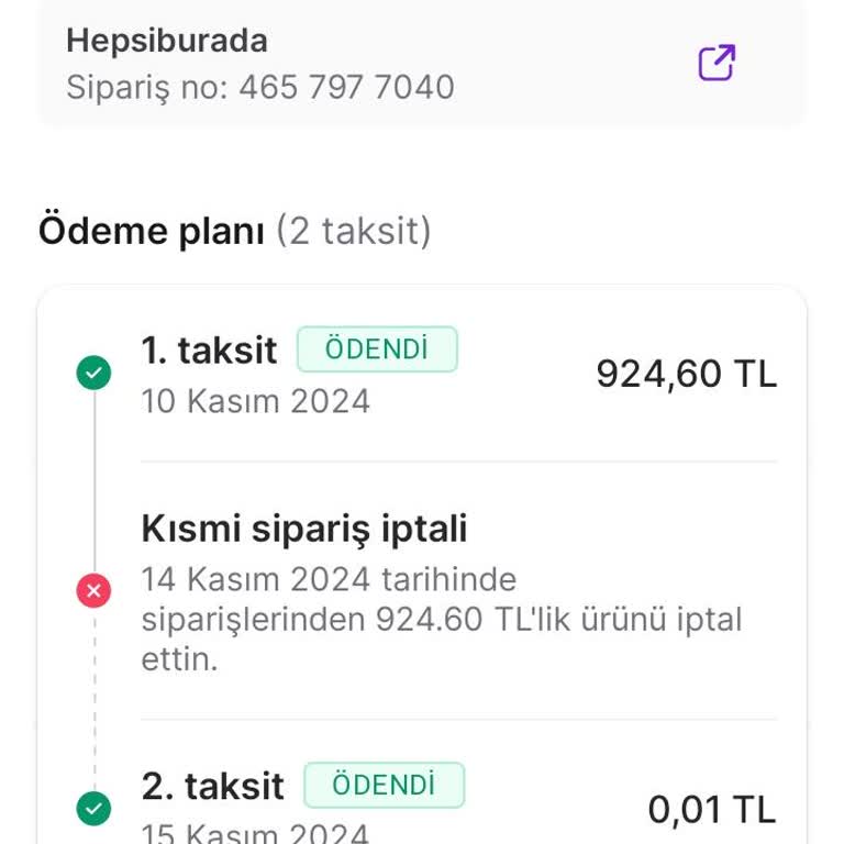 Hepsiburada İptal Edilen Siparişin Ödemesi Geri Dönmüyor!