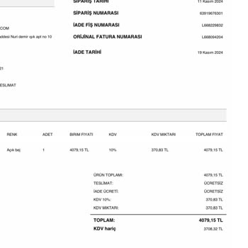 H&M İade Sürecinde Yaşanan Sorunlar