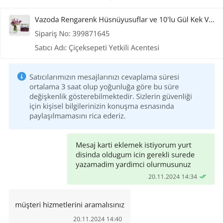 Yurt Dışından Sipariş Ve İletişim Sorunu