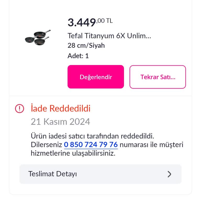 İade Hakkı İhlali Ve Kusurlu Ürün Teslimatı