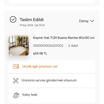 Halı Desenindeki Tutarsızlık