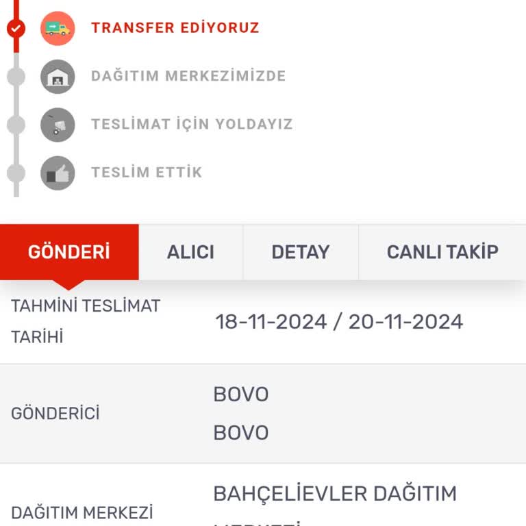 Geciken Kargo Teslimatı Sorunu