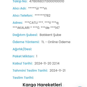 Zara'dan Alınan Hediye Kargosu Gecikti