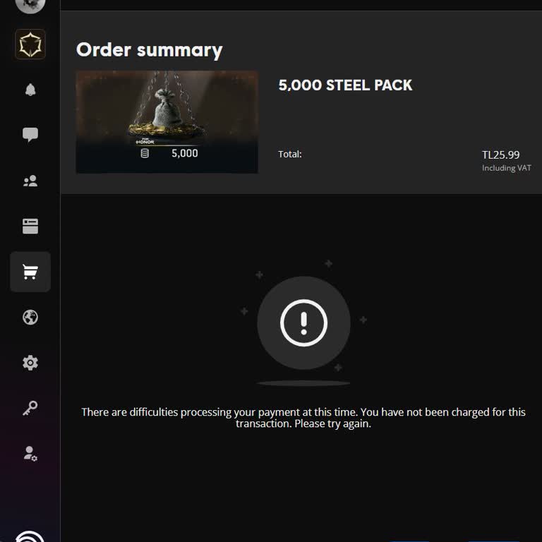 For Honor Alışveriş Sorunu