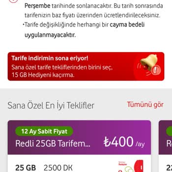 Tarife Yenileme Ve Fiyat Artışı Hakkında Memnuniyetsizlik
