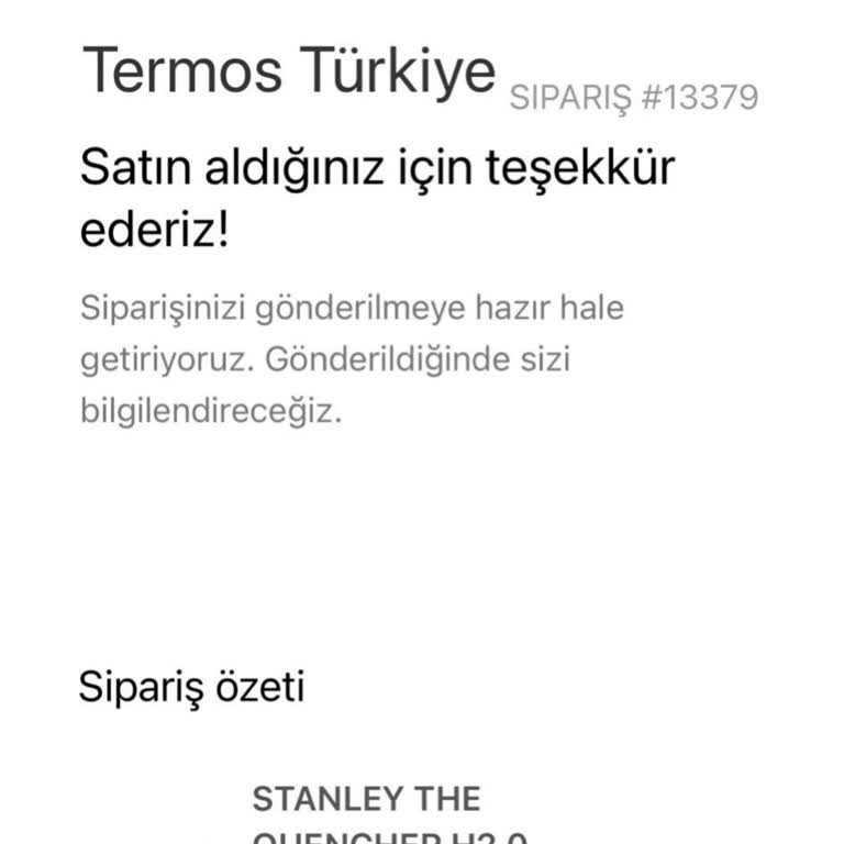 Sipariş Gecikmesi Ve İletişim Eksikliği