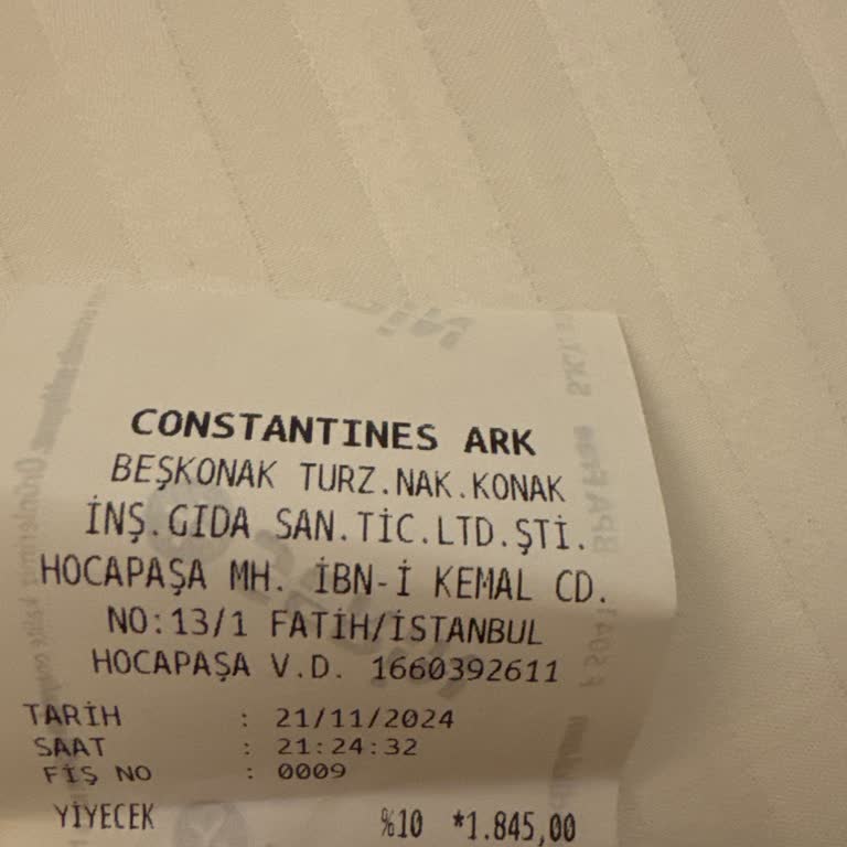 Constantine's Ark Hesabı Fazla Çıkardı!